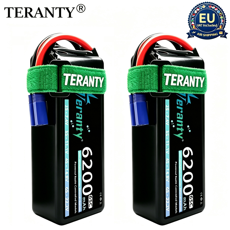 Drone Battery Plate - Batteria Lipo TERANTY 6S 6200mAh 22.2V