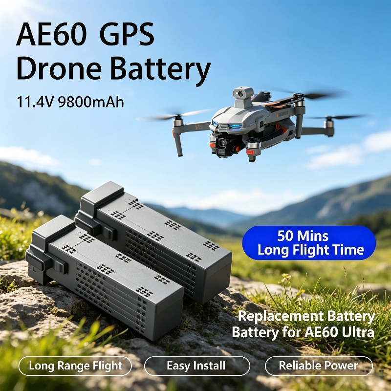 Batteria per Drone AE60 GPS 11 - Drone Battery Li-Ion recensione e prezzo