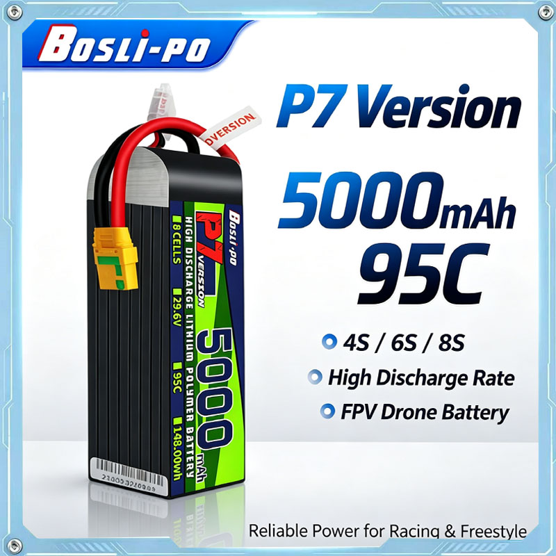 Boslipo P7 Versione 5000mAh 95 - Drone Battery 4S recensione e prezzo